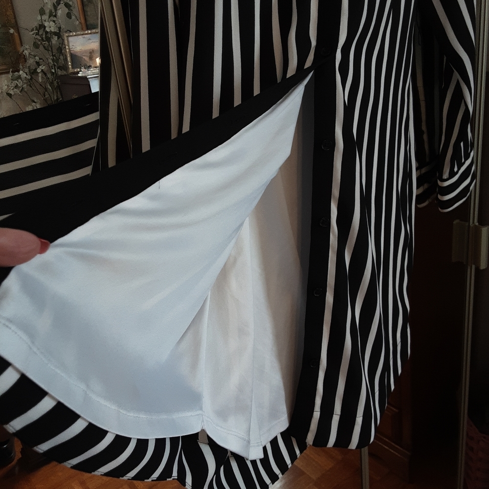 NEW, EXPRESS THE PORTOFIND SHIRT DRESS, SIZE XS - Picture 14 of 16